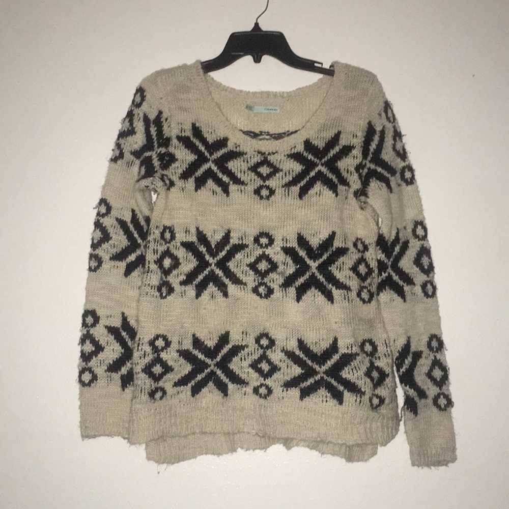 Thick sweater